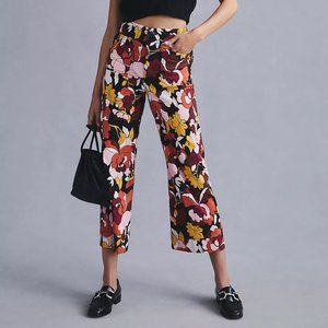 Anthropologie Maeve The Colette Cropped Wide-Leg Pants Size 27
